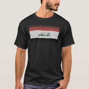 T-shirt Drapeau national d'Irak souvenir pour hommes femme