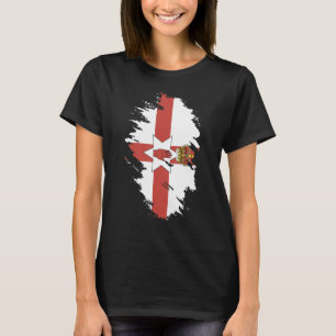 T-shirt Drapeau national d'Irlande souvenir pour hommes fe