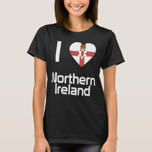 T-shirt Drapeau national d'Irlande souvenir pour les femme