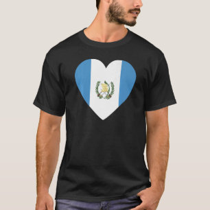 T-shirt Drapeau national du Guatemala souvenir pour les fe