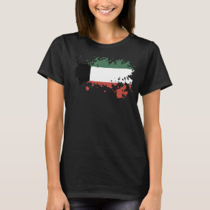 T-shirt Drapeau national du Koweït souvenir pour hommes fe