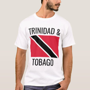 T-shirt Drapeau national du pays de Trinité-et-Tobago