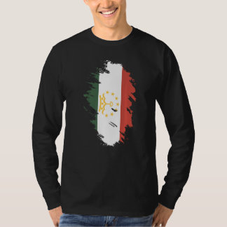 T-shirt Drapeau national du Tadjikistan souvenir pour les