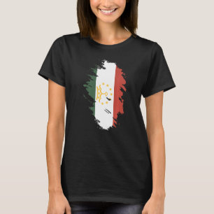 T-shirt Drapeau national du Tadjikistan souvenir pour les