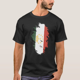 T-shirt Drapeau national du Tadjikistan souvenir pour les