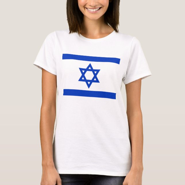 T-shirt Drapeau national ISRAËL Armoiries patriotiques (Devant)