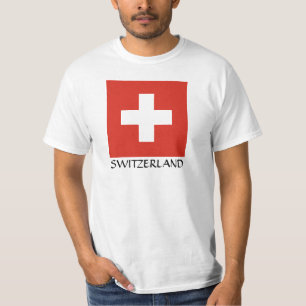 T-shirt Drapeau national suisse