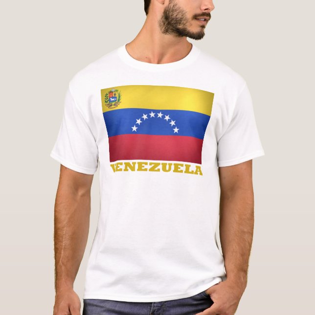 T-shirt Drapeau national vénézuélien (Devant)