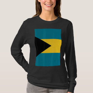 T-shirt Drapeau national Vintage rétro Bahamas