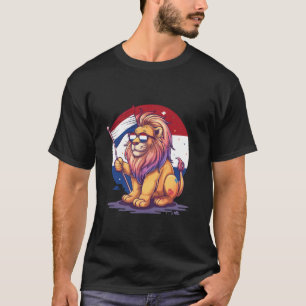 T-shirt Drapeau néerlandais Lion Néerlande Fierté néerland