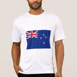 T-shirt Drapeau néo-zélandais