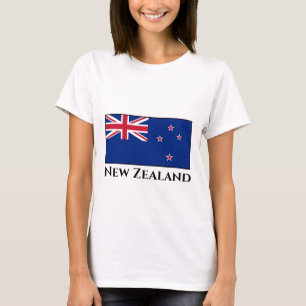 T-shirt Drapeau néo-zélandais