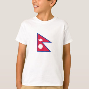 T-shirt Drapeau népalais