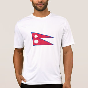 T-shirt Drapeau népalais