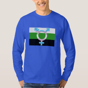 T-shirt Drapeau Neutrois Symbole Trans