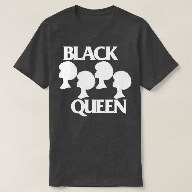 T-shirt Drapeau noir Femmes noires Conception du pouvoir (Design devant)