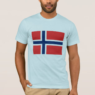 T-shirt Drapeau norvégien