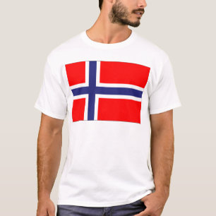 T-shirt Drapeau norvégien