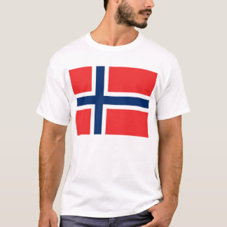 T-shirt Drapeau norvégien