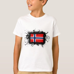 T-shirt Drapeau norvégien