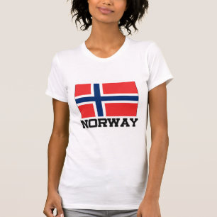 T-shirt Drapeau norvégien