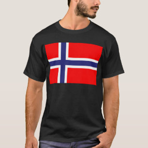 T-shirt Drapeau norvégien