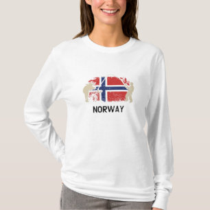 T-shirt Drapeau norvégien