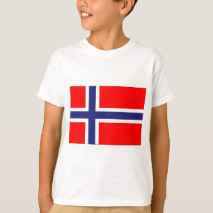 T-shirt Drapeau norvégien