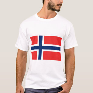 T-shirt Drapeau norvégien