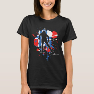 T-shirt Drapeau norvégien Biathlonist - Biathlon norvégien