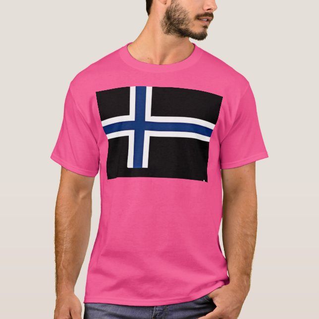 T-shirt Drapeau norvégien Cool Norge Flagg Drapeaux norvég (Devant)