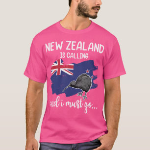 T-shirt Drapeau Nouvelle-Zélande La Nouvelle-Zélande Dit Q