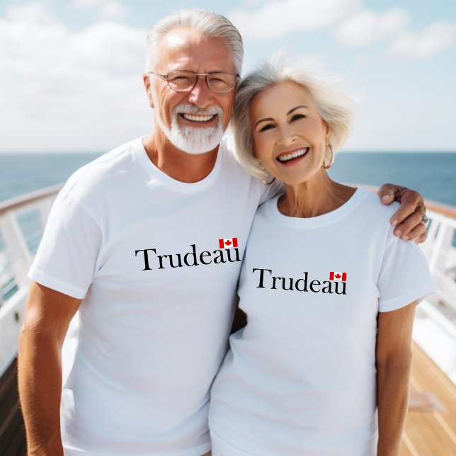 T-shirt Drapeau officiel canadien de Justin Trudeau (Créateur téléchargé)