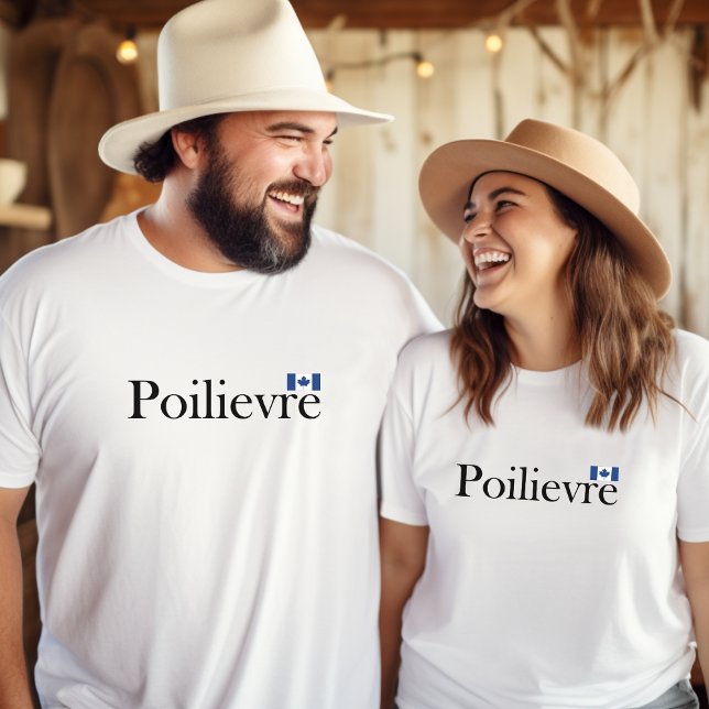 T-shirt Drapeau officiel canadien Pierre Poilievre (Créateur téléchargé)