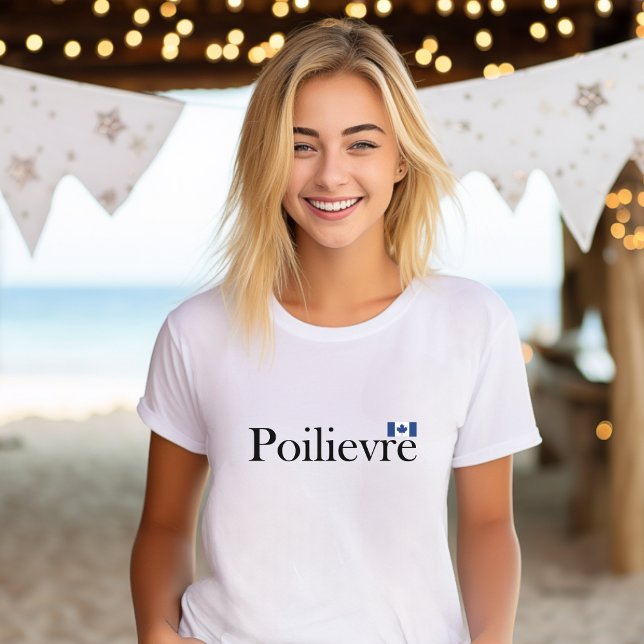 T-shirt Drapeau officiel canadien Pierre Poilievre (Créateur téléchargé)