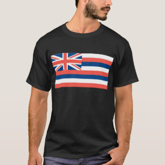 T-shirt Drapeau officiel d'état d'Hawaï