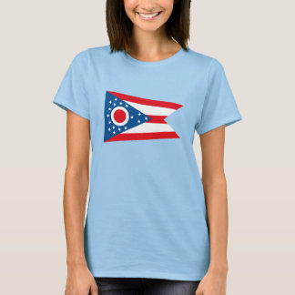 T-shirt Drapeau Ohio