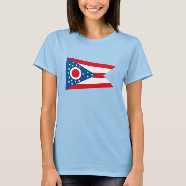 T-shirt Drapeau Ohio (Devant)
