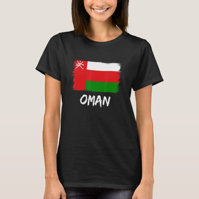 T-shirt Drapeau omanais (Devant)