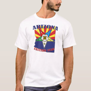 T-shirt Drapeau oriental d'état d'étoile de l'Arizona