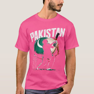 T-shirt Drapeau pakistanais Cricket