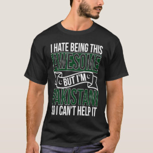 T-shirt Drapeau pakistanais incroyable Pakistan Patrimoine
