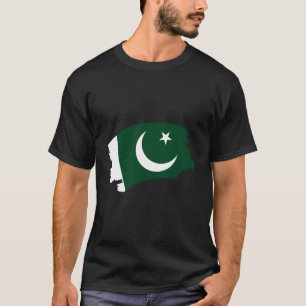 T-shirt Drapeau pakistanais Pakistan