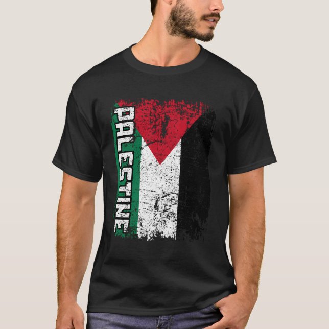 T-shirt Drapeau Palestine Big Palestine (Devant)