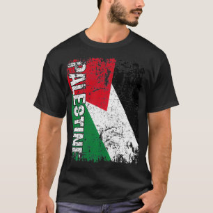 T-shirt Drapeau PALESTINE Vintage PALESTINE