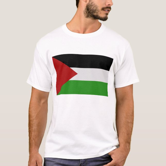 T-shirt Drapeau palestinien (Devant)
