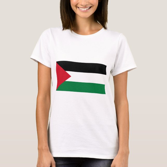T-shirt Drapeau palestinien (Devant)