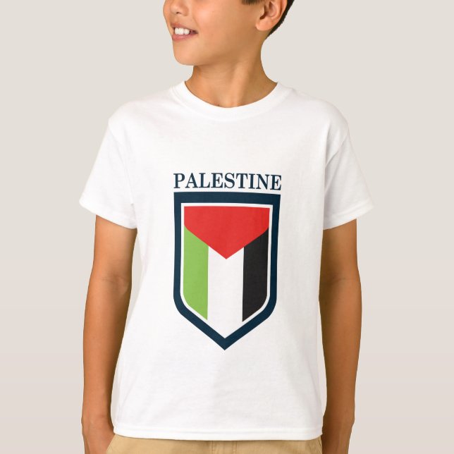 T-shirt Drapeau palestinien (Devant)