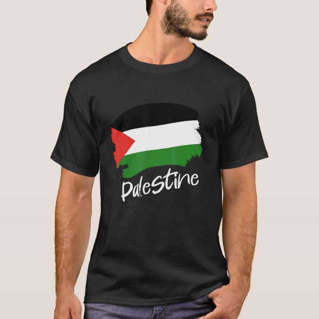 T-shirt Drapeau palestinien (Devant)