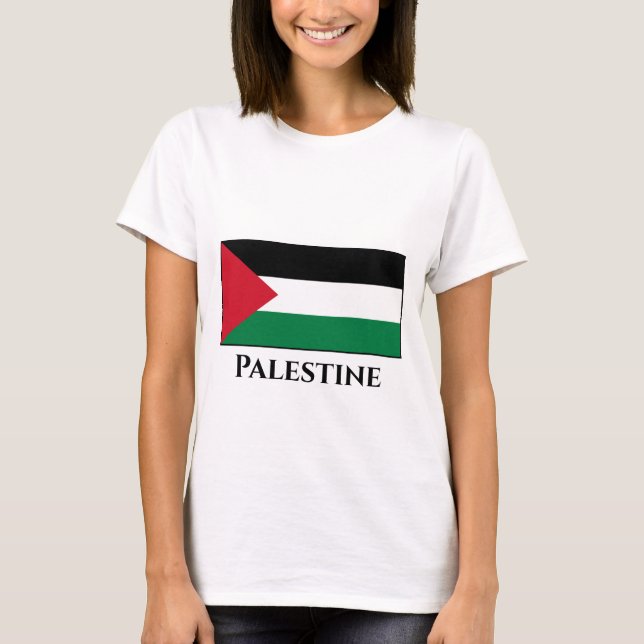 T-shirt Drapeau palestinien (Devant)
